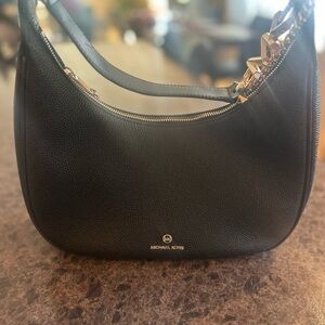 Michael Kors Black Leather Hobo Bag-New with tags